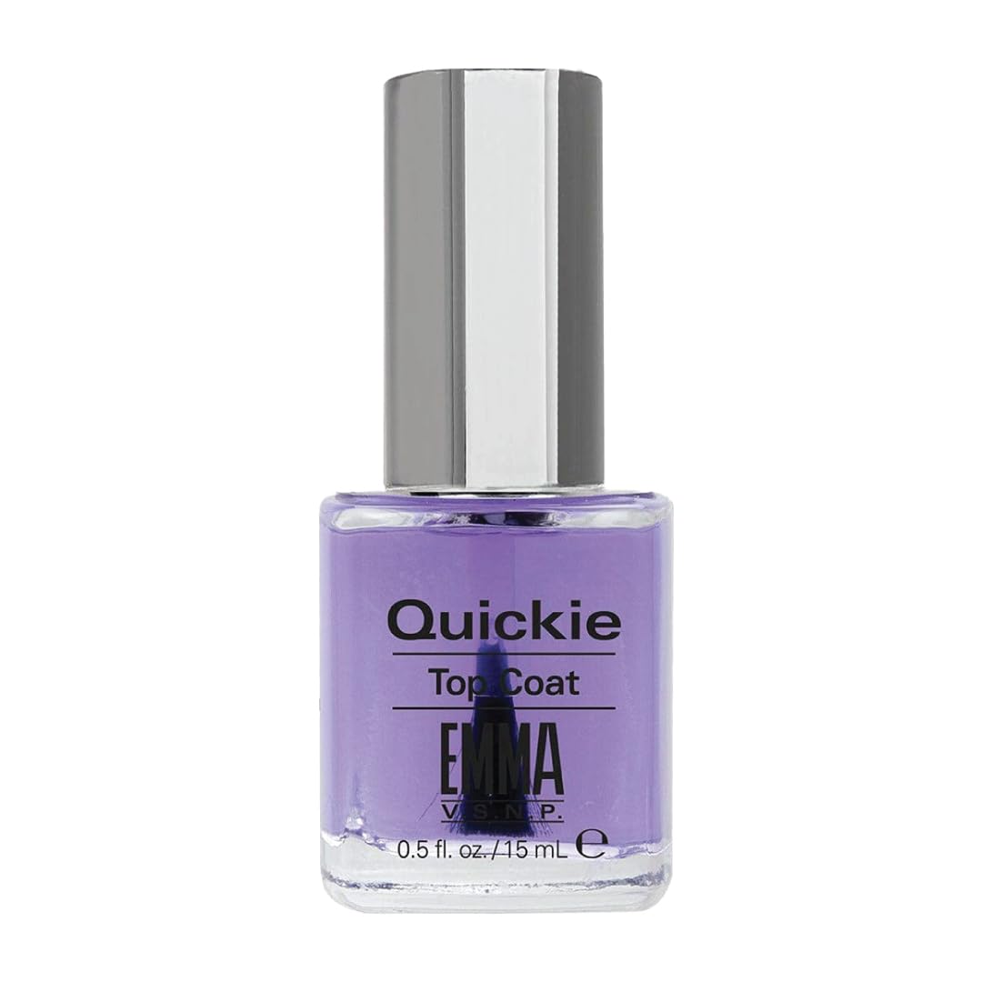 Emma Beauty Quickie Top Coat, Fast Dry Nail Polish