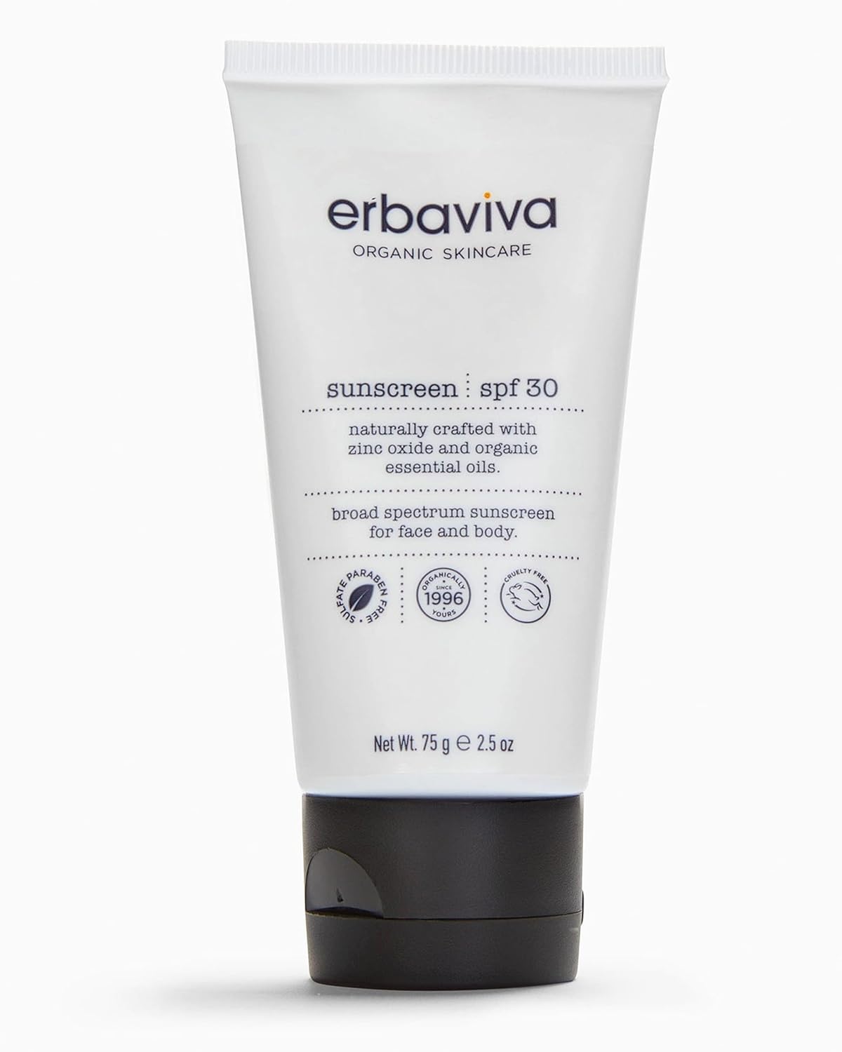 Erbaviva Organic Sunscreen, SPF 30