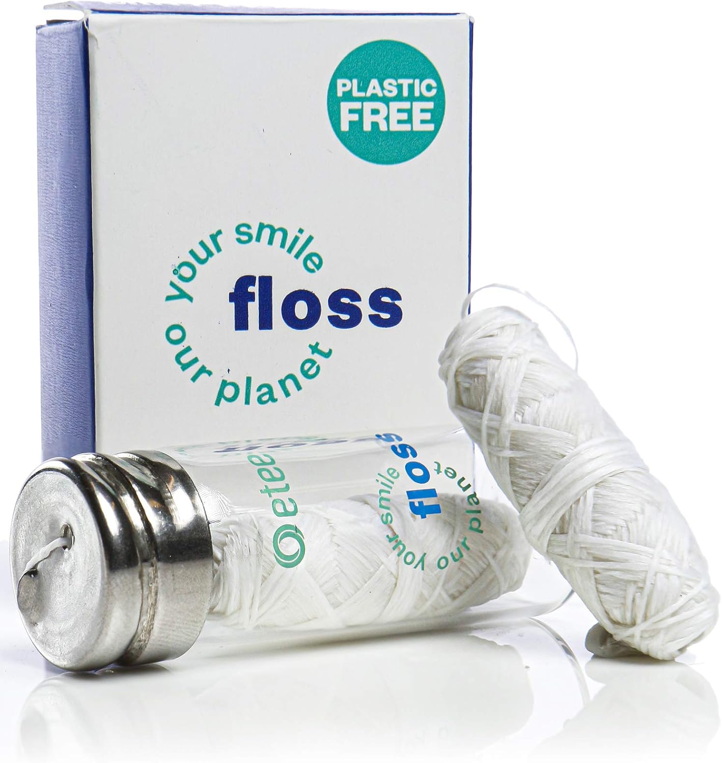 Etee Plastic Free Biodegradable Silk Waxed Floss Mint Flavor