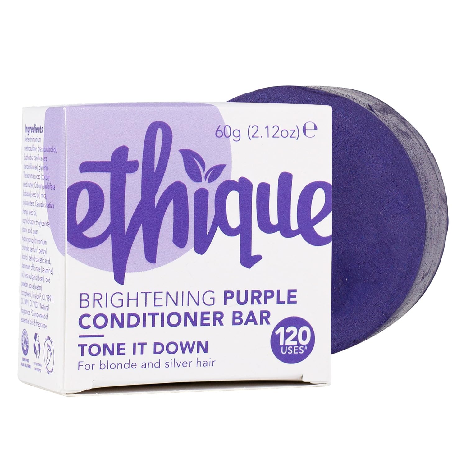 Ethique Tone It Down Purple Solid Conditioner