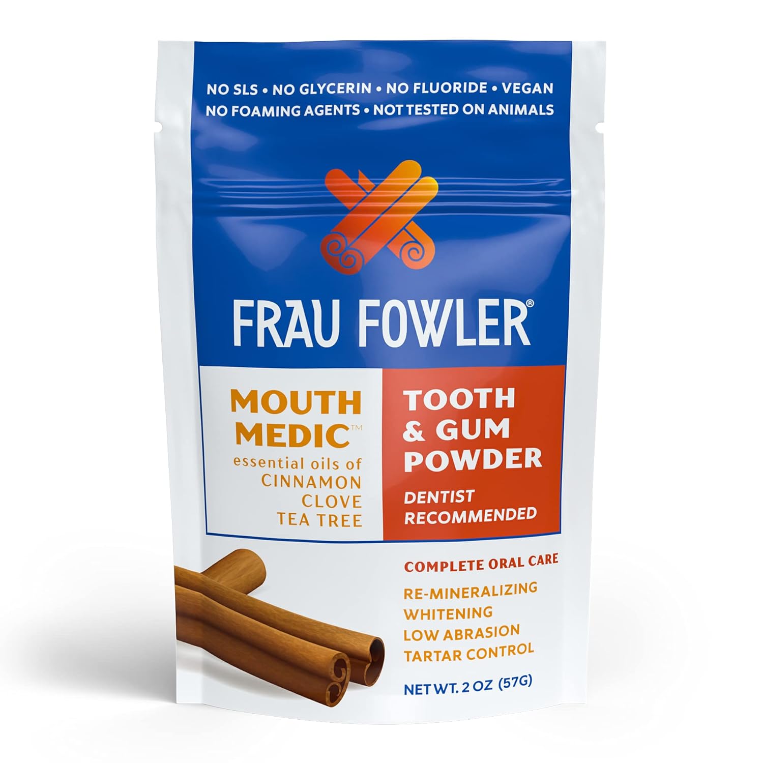Frau Fowler Mouth Medic Tooth & Gum Powder