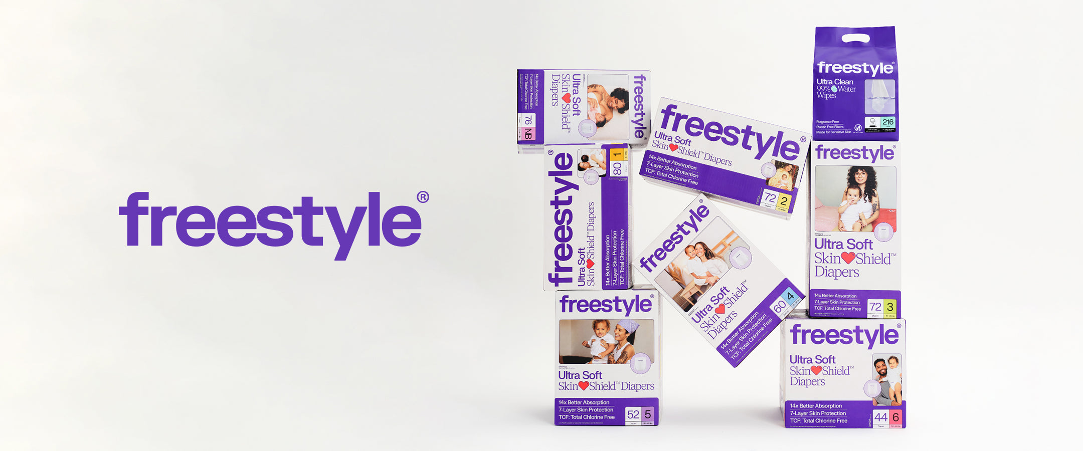 Freestyle Hyper Bamboo Absorbent Diapers