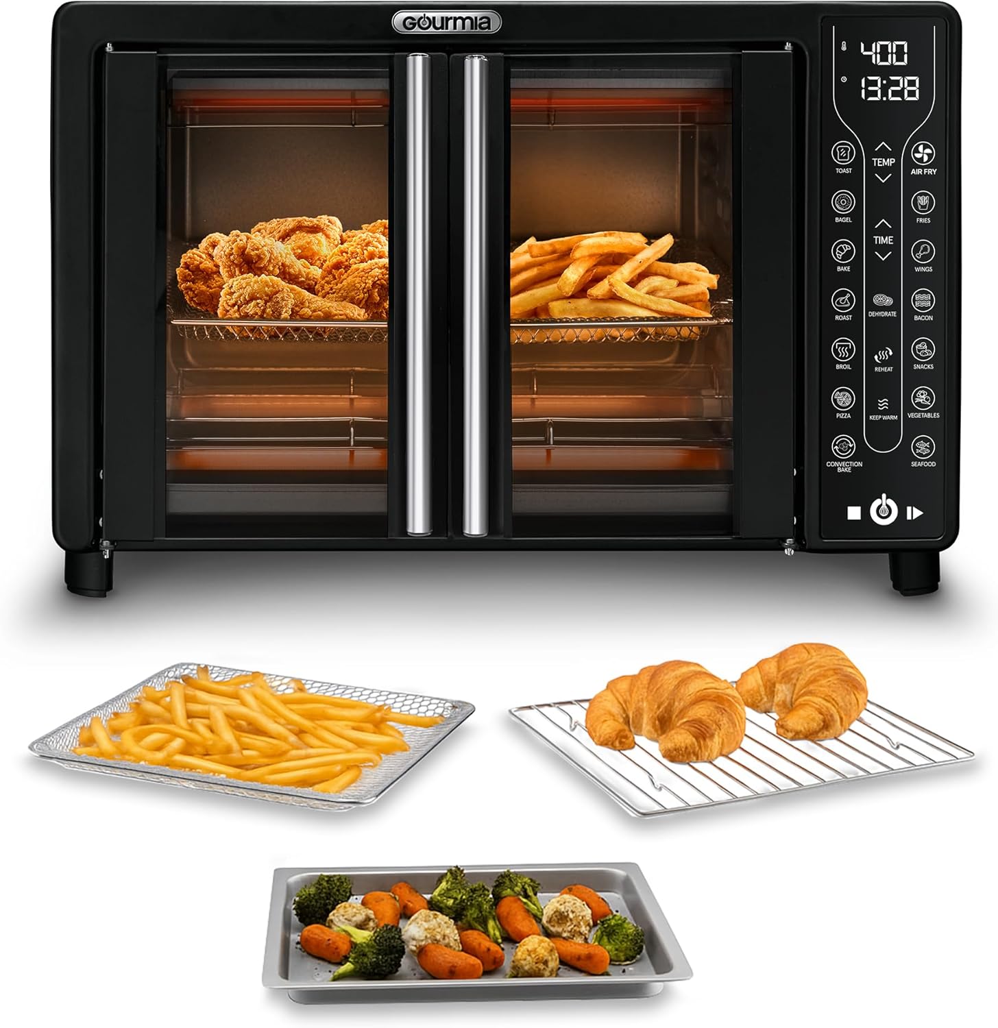 Gourmia Toaster Oven Air Fryer Combo 24L capacity GTF7460