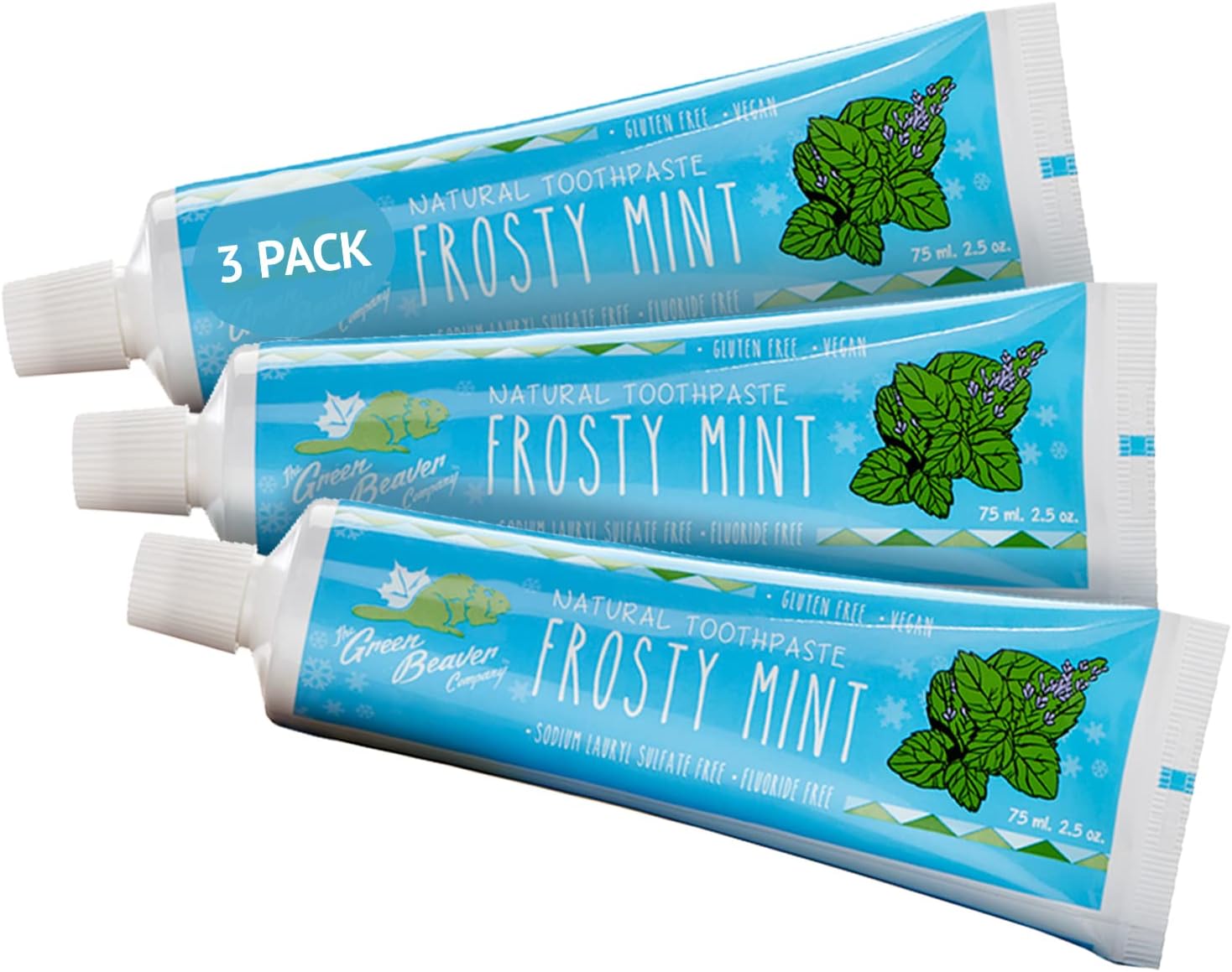 Green Beaver Natural Toothpaste Sensitive Teeth Fresh Mint