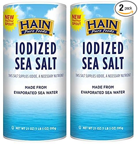 Hain Pure Foods Iodized Salt