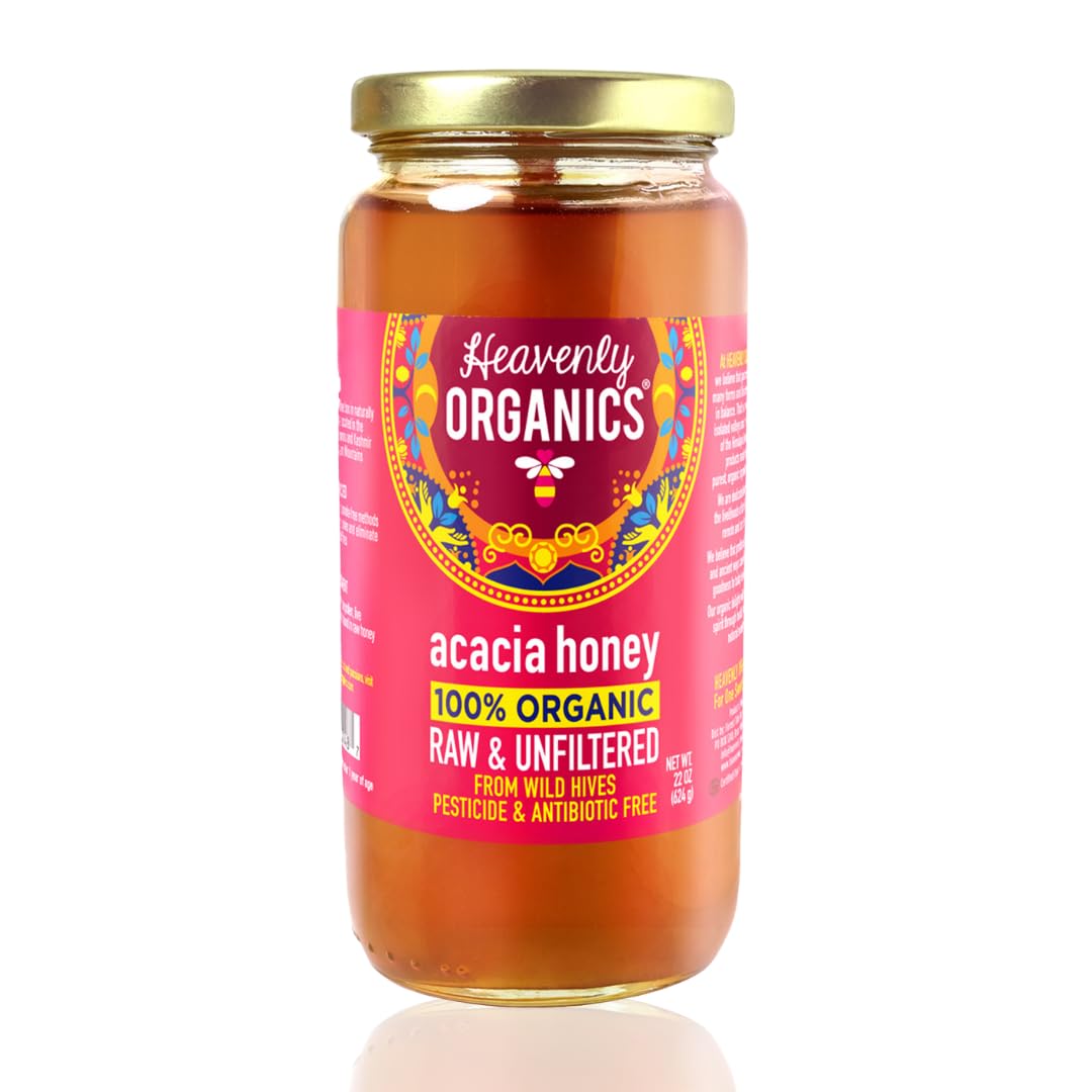 Heavenly Organics Raw Acacia Honey