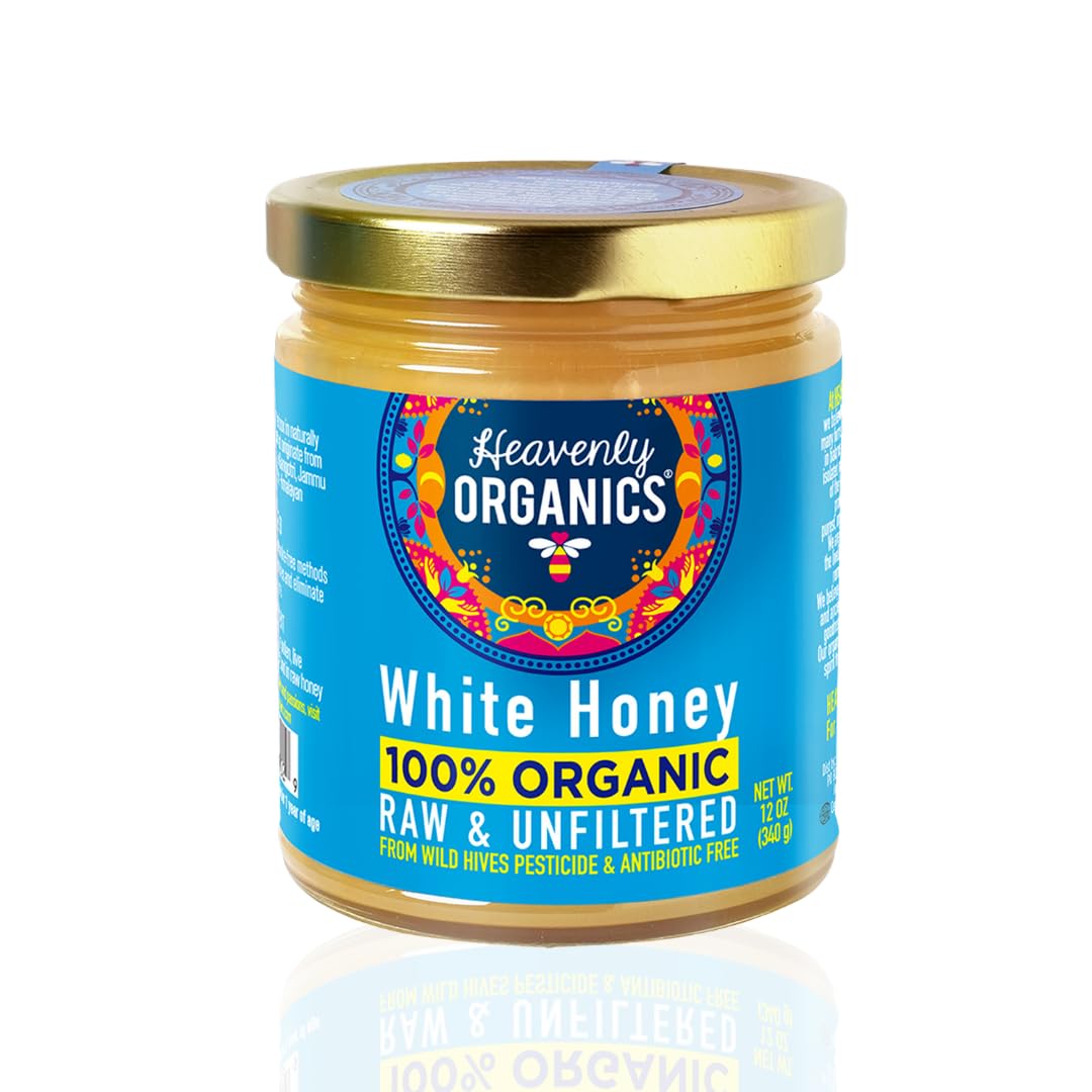 Heavenly Organics Raw White Honey