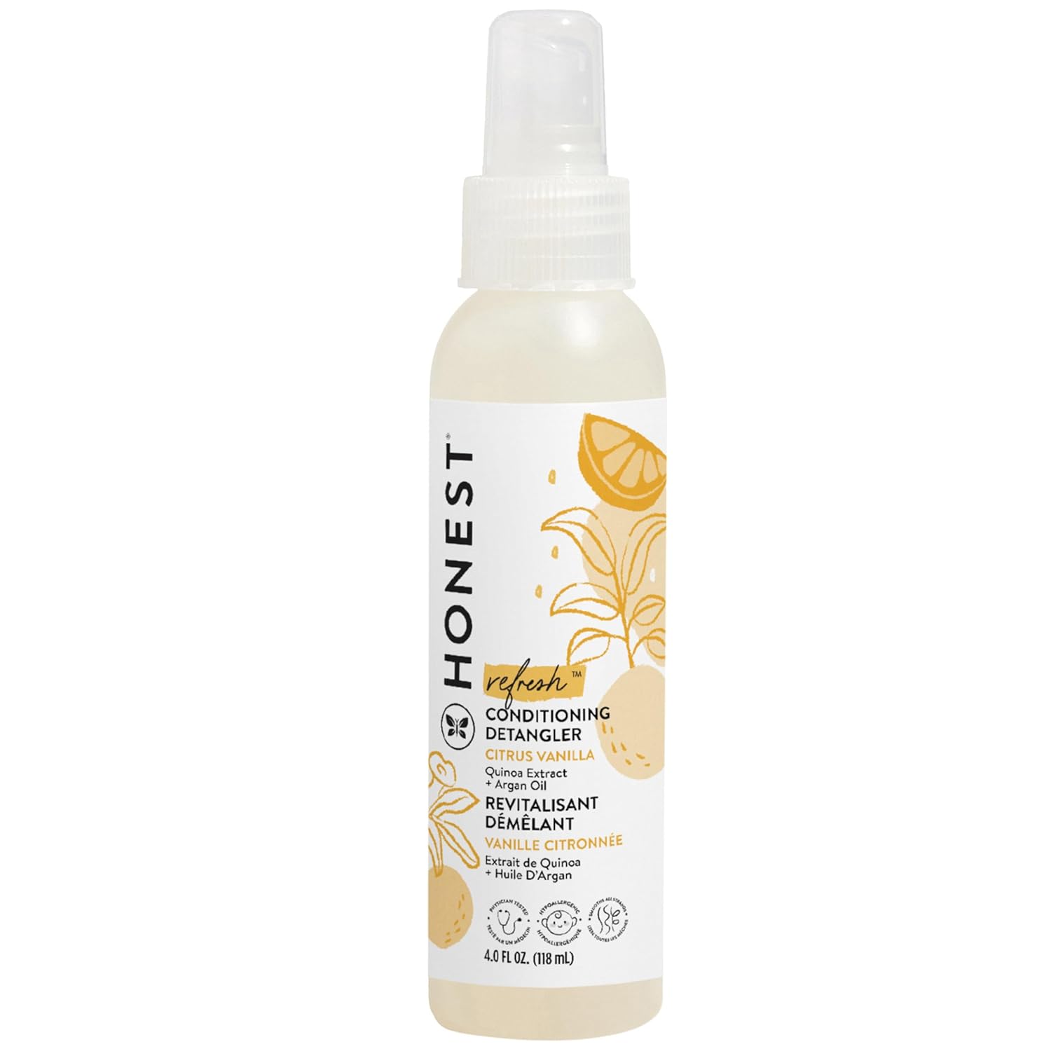 Honest Company Conditioning Hair Detangler Spray Sweet Almond
