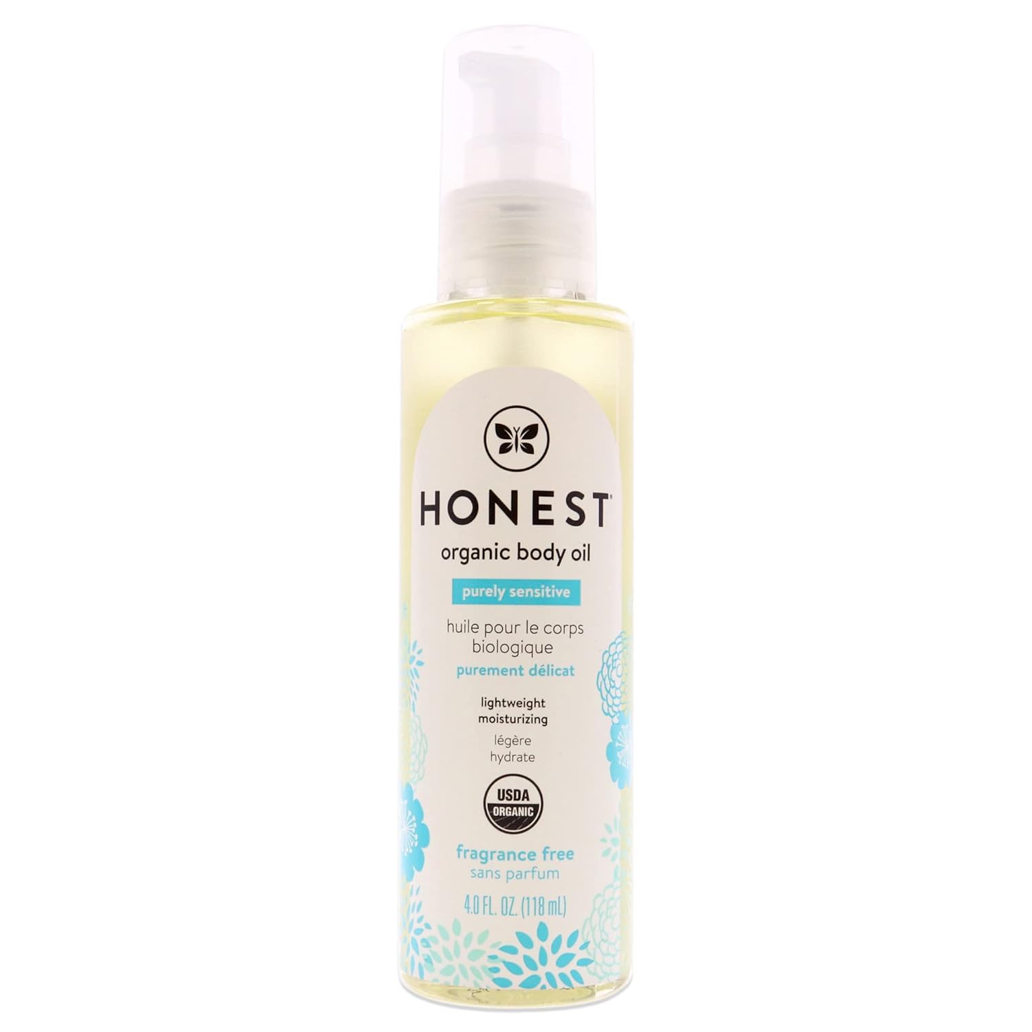Honest Organic Body Oil (Sensitive)
