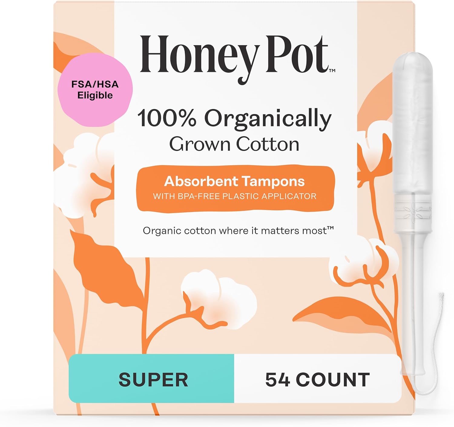Honey Pot Organically Grown Tampons
