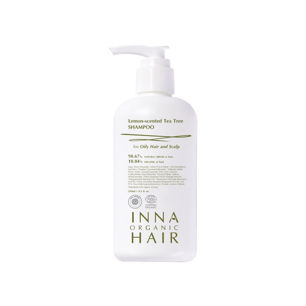 Inna Organic Lemon Tea Tree for Oily Hair Shampoo