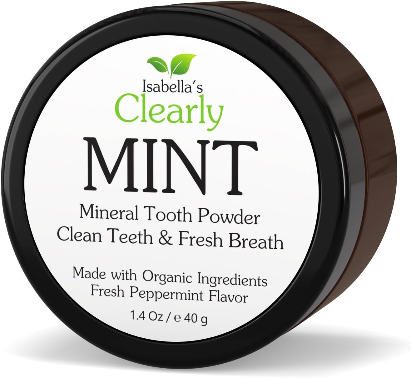 Isabella's Clearly Mint Remineralizing Tooth Powder