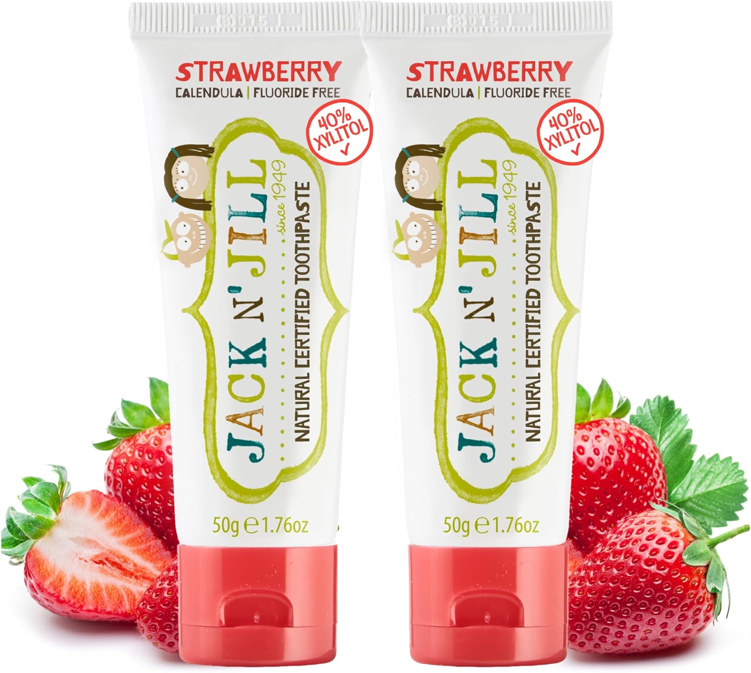 Jack N' Jill Natural Toothpaste Strawberry