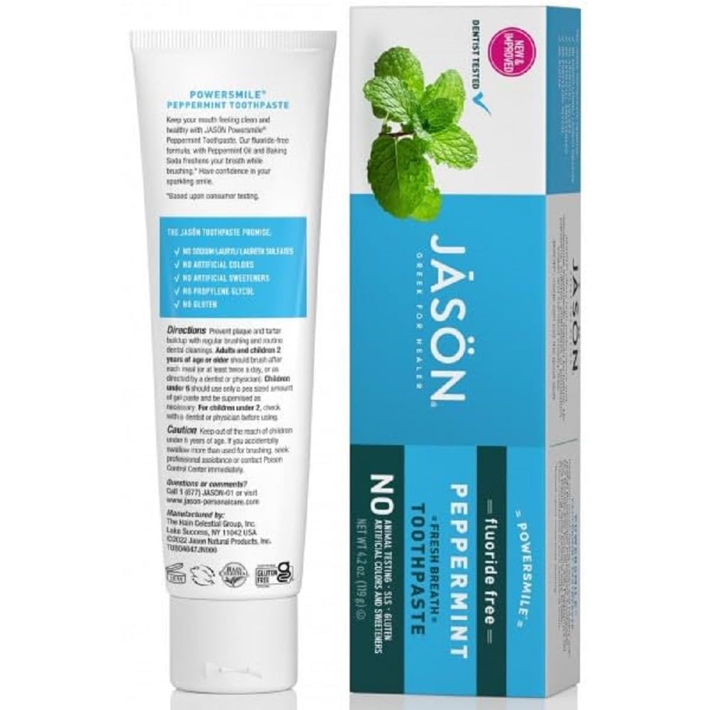 Jason Powersmile Whitening Paste Powerful Peppermint