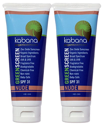 Kabana Organic Skincare Green Screen Sunscreen, SPF 35