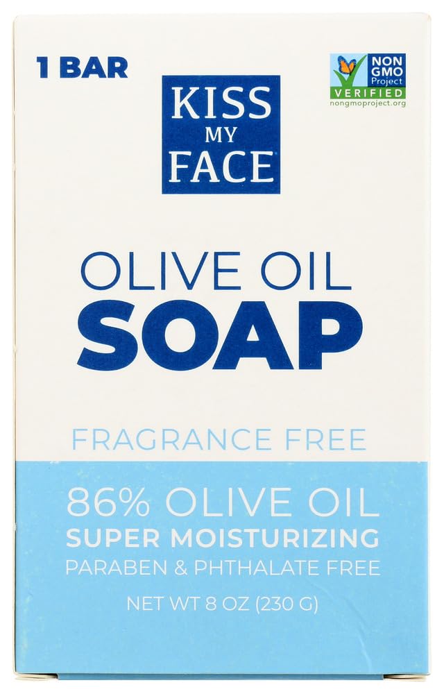 Kiss My Face Olive Oil Bar Soap Fragrance-Free