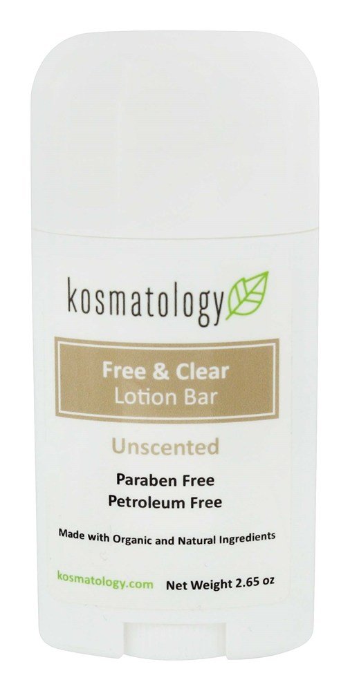 Kosmatology Free & Clear (Unscented) Lotion Bar