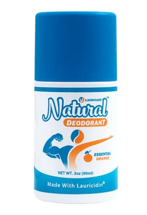 Lauricidin Natural Deodorant Essential Orange