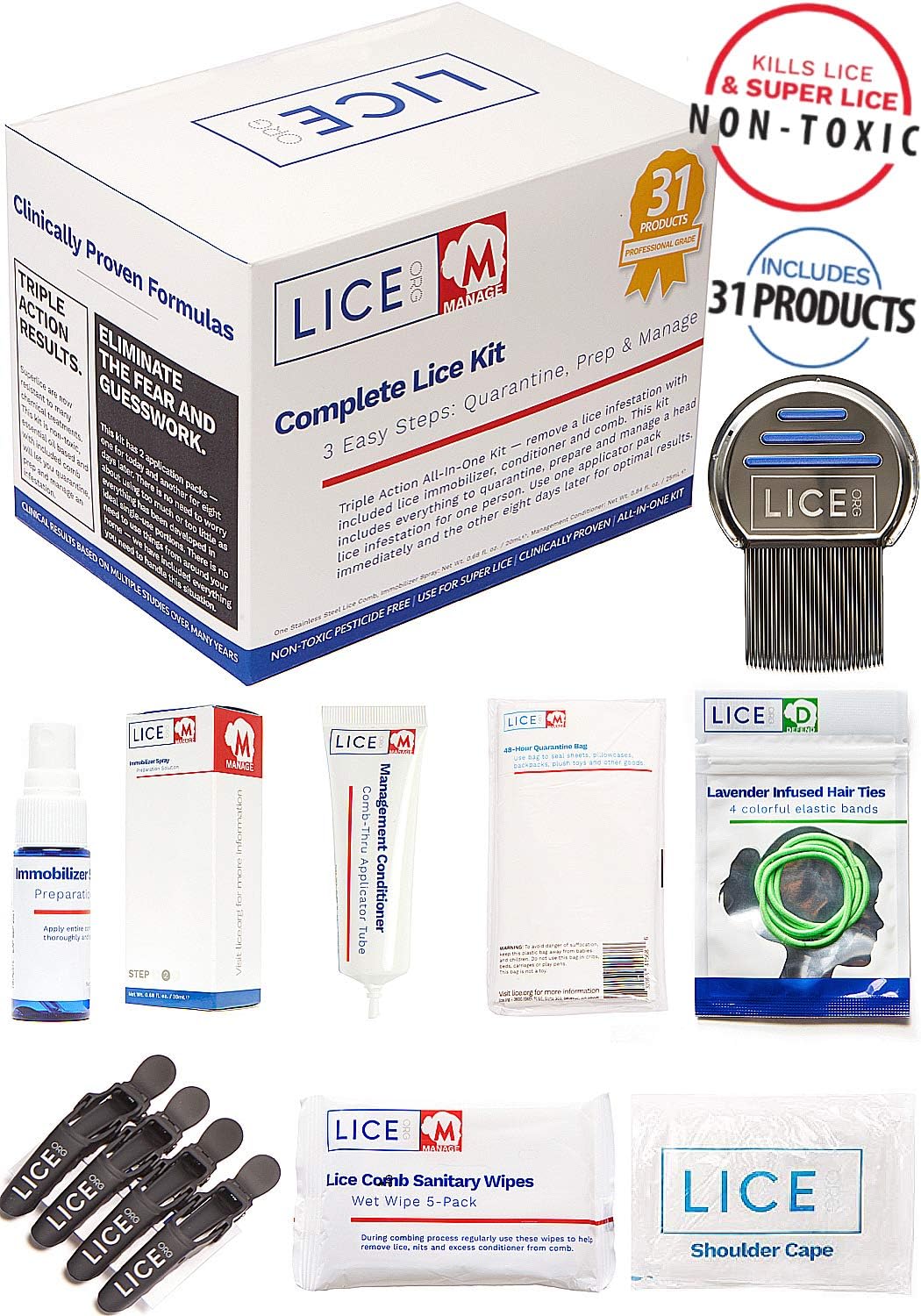 LICE.ORG Complete Lice Kit