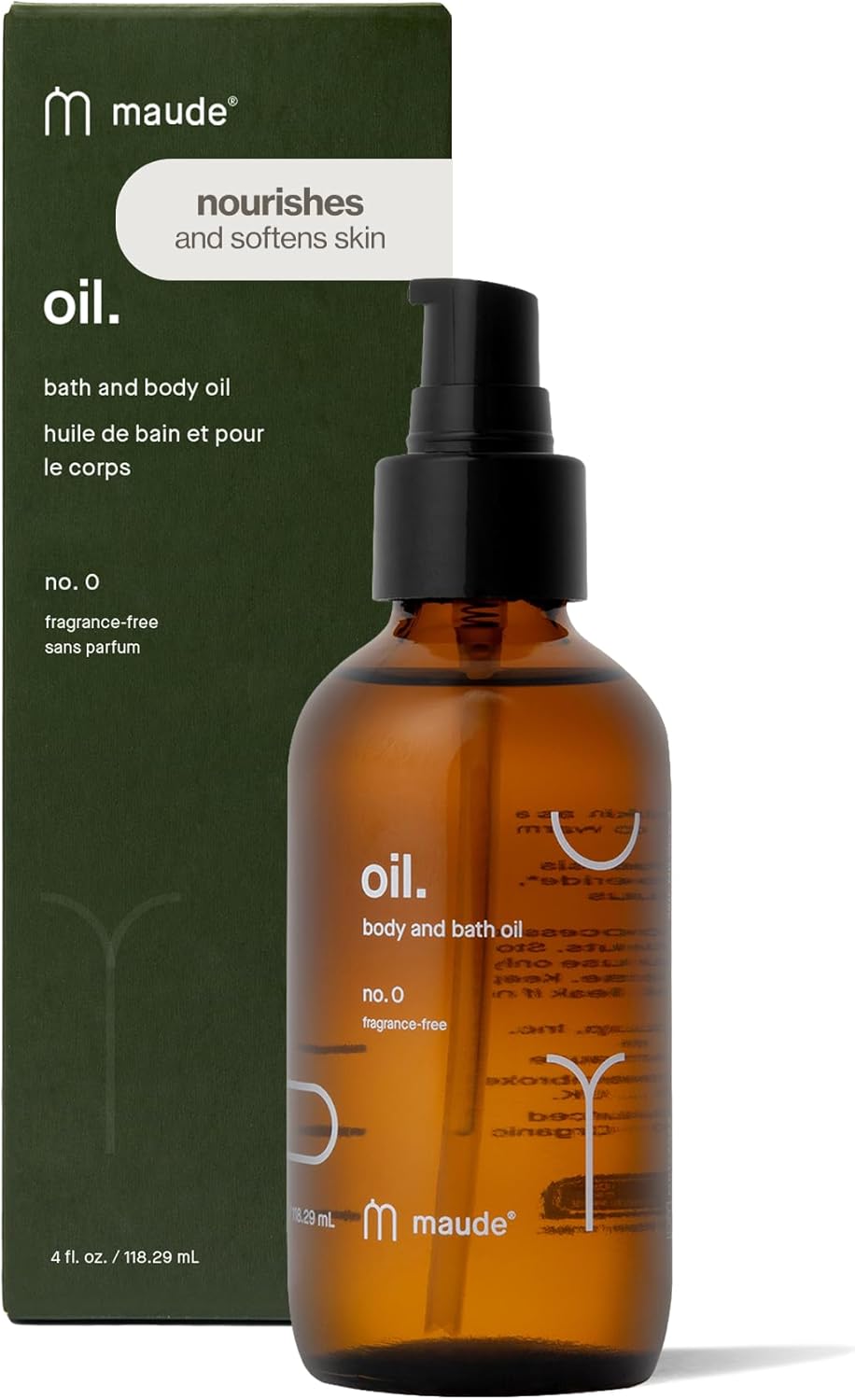 Maude Organic Oil No. 0 (Fragrance-Free)