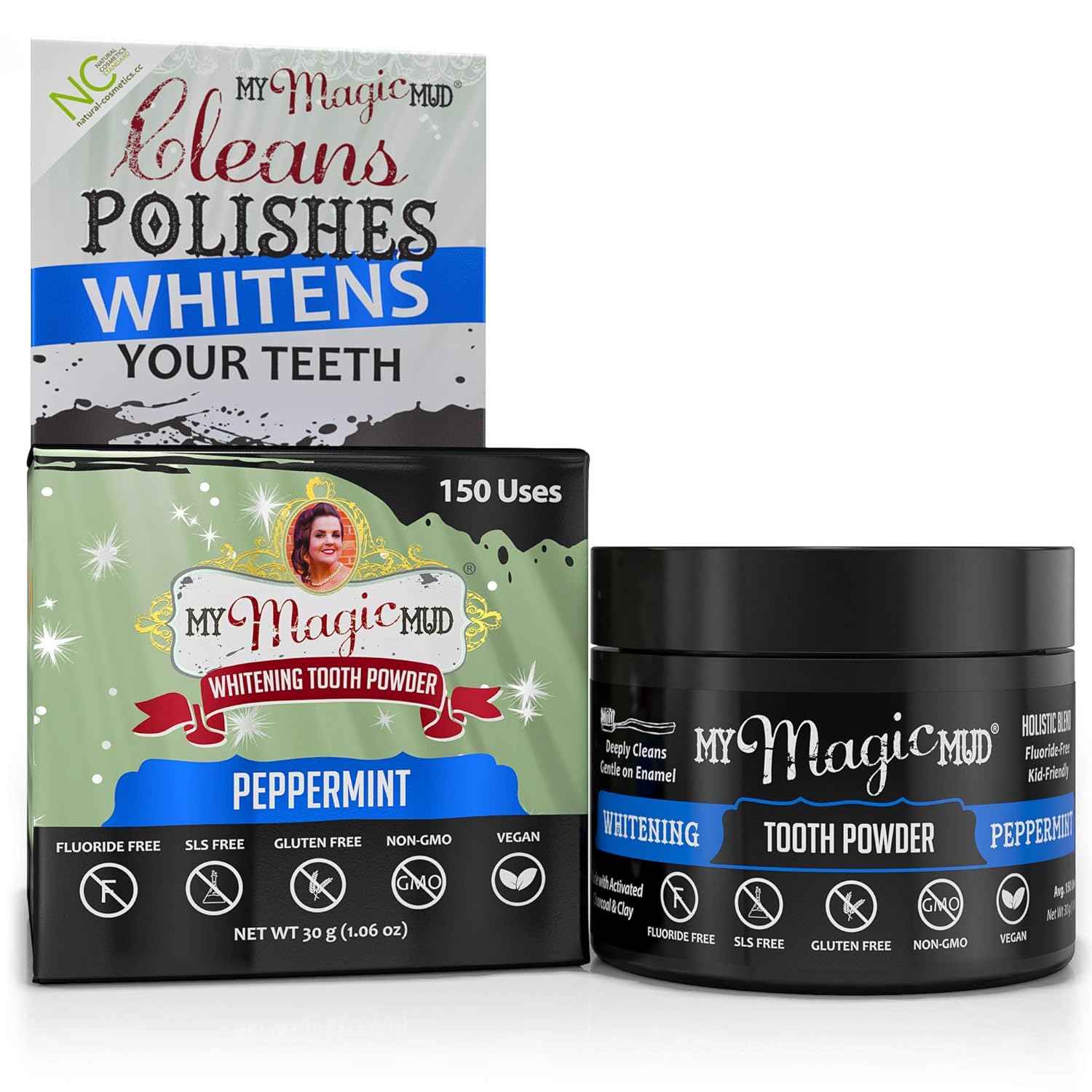 My Magic Mud Whitening Tooth Powder Peppermint