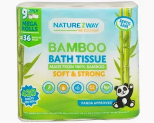 Nature Z Way Bamboo Bath Tissue