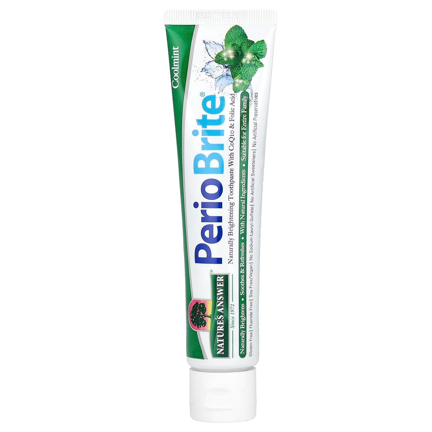 Nature's Answer PerioBrite Coolmint Toothpaste