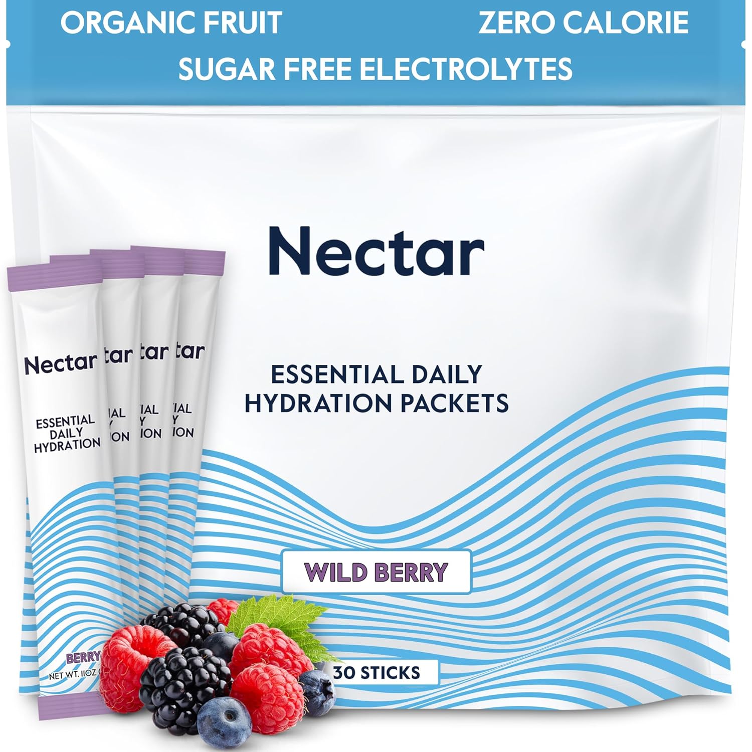 Nectar Essential Daily Hydration Wild Berry