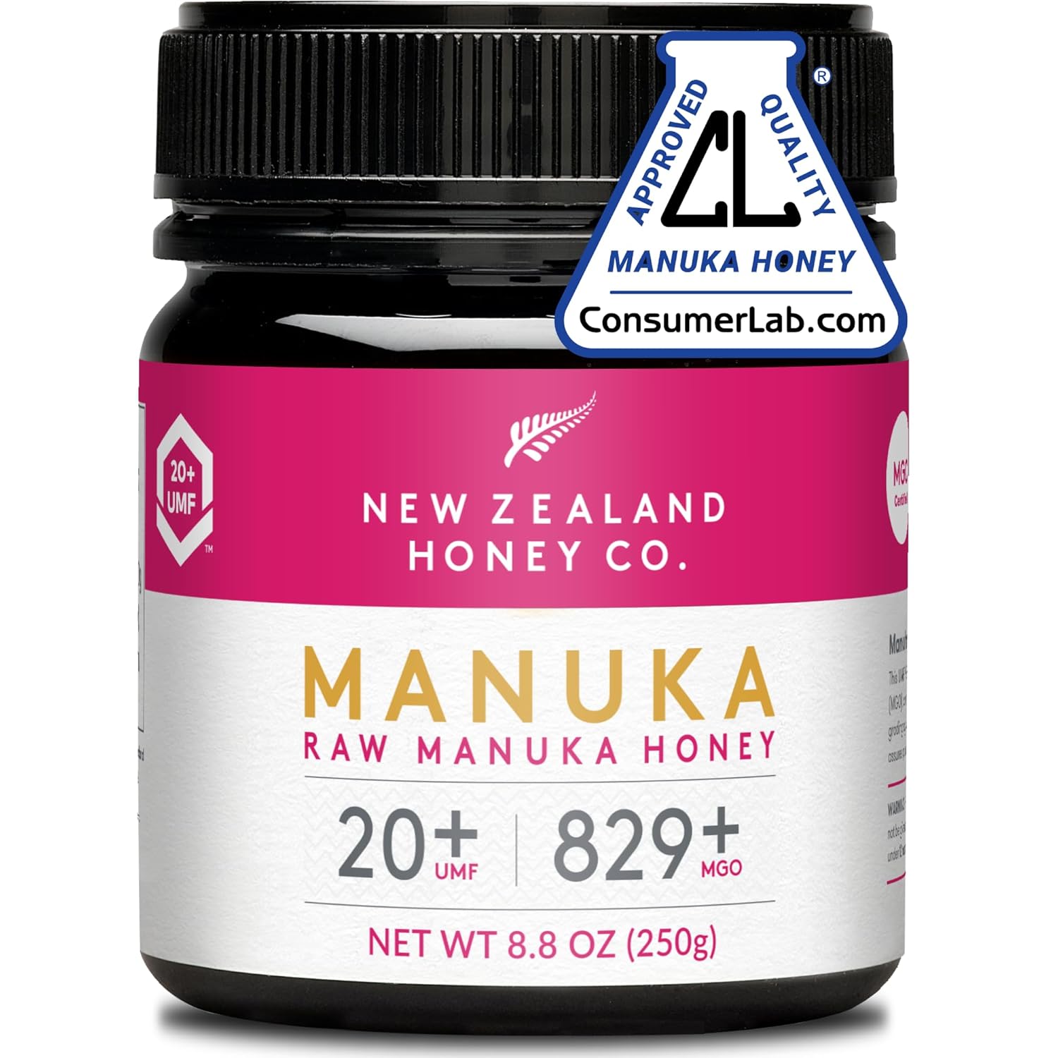 New Zealand Honey Co. Manuka Honey UMF 20+ | MGO 829+