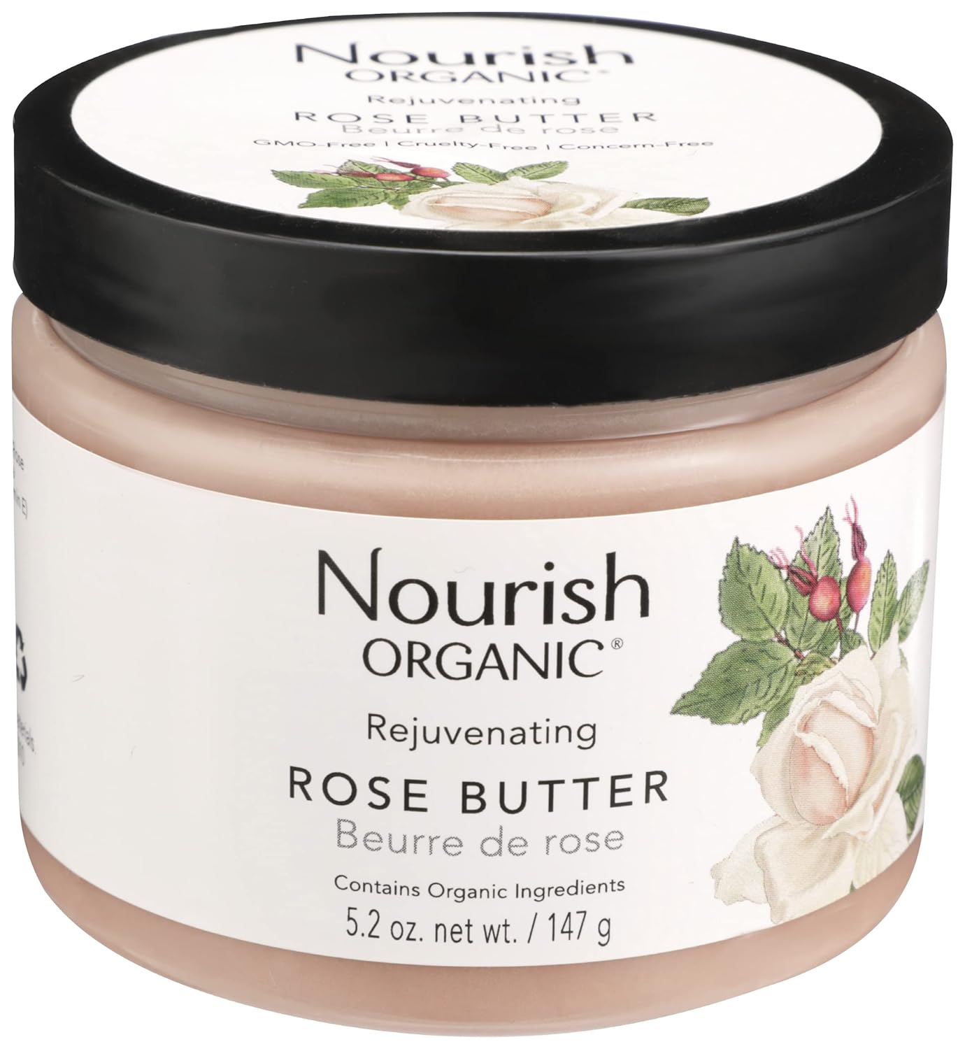 Nourish Organic Rejuvenating Rose Butter
