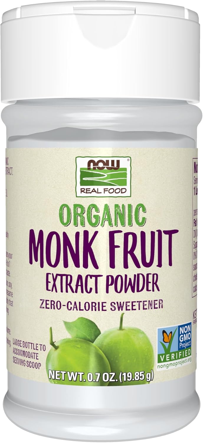 NOW Foods Organic Monk Fruit Powder