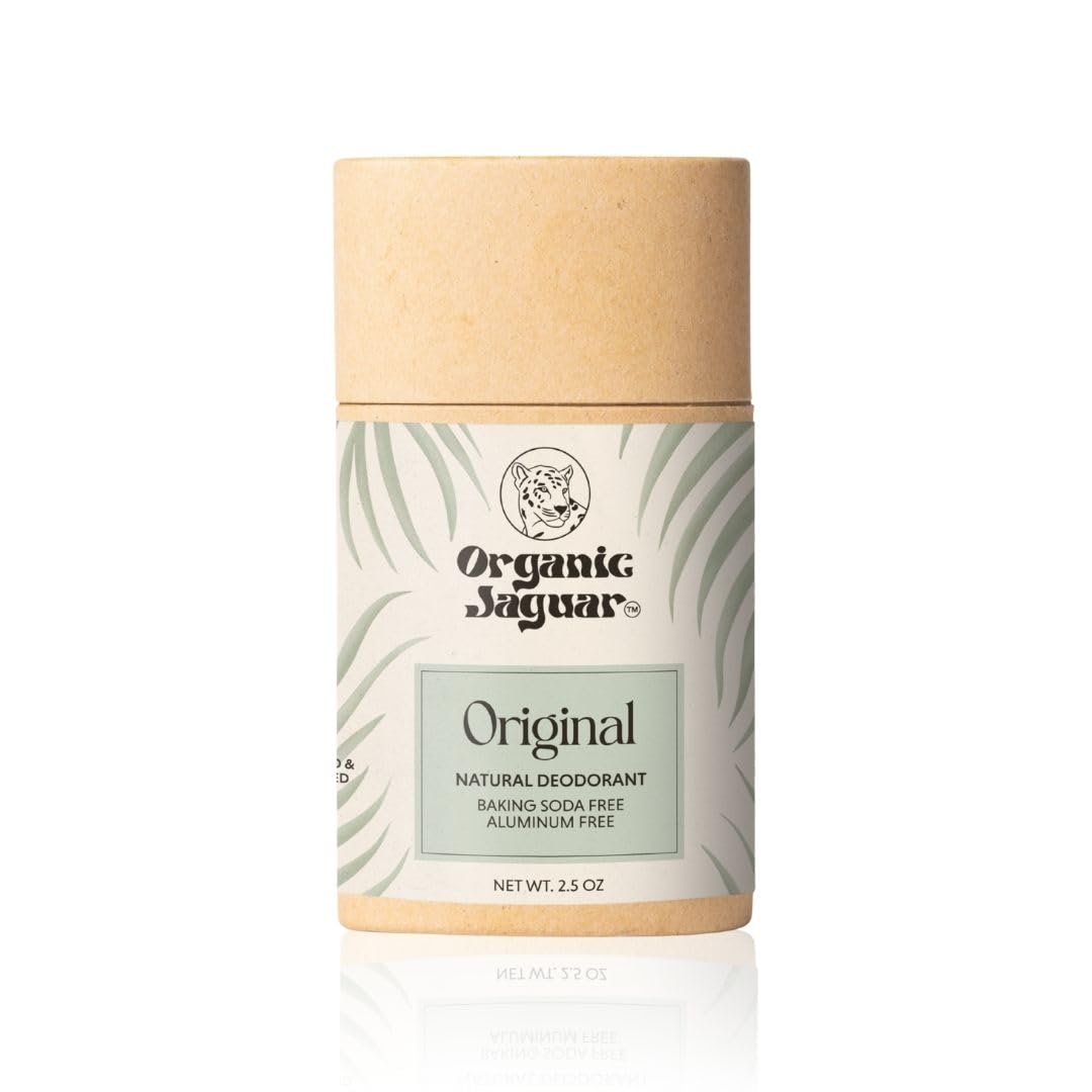 Organic Jaguar Natural Vanilla Rose Deodorant Baking Soda & Aluminum Free