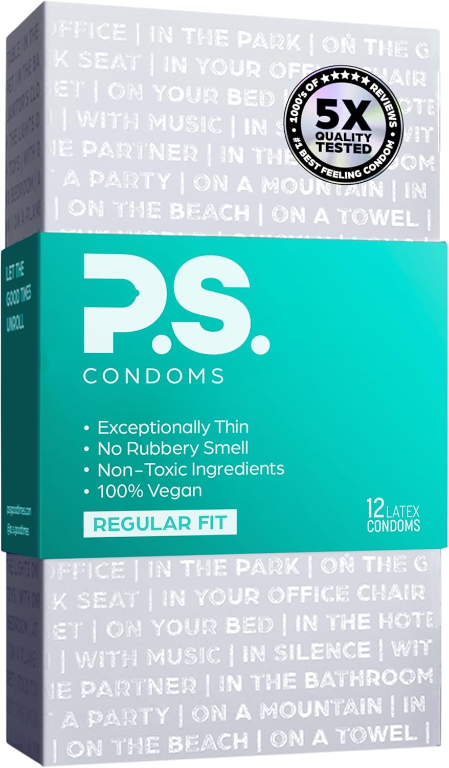 P.S. Good Times Exceptionally Thin Latex Condoms