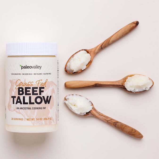 PaleoValley Grass Fed Beef Tallow