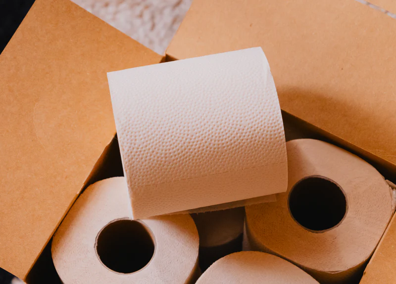 Plant Paper Bamboo Bathroom Toilet Paper