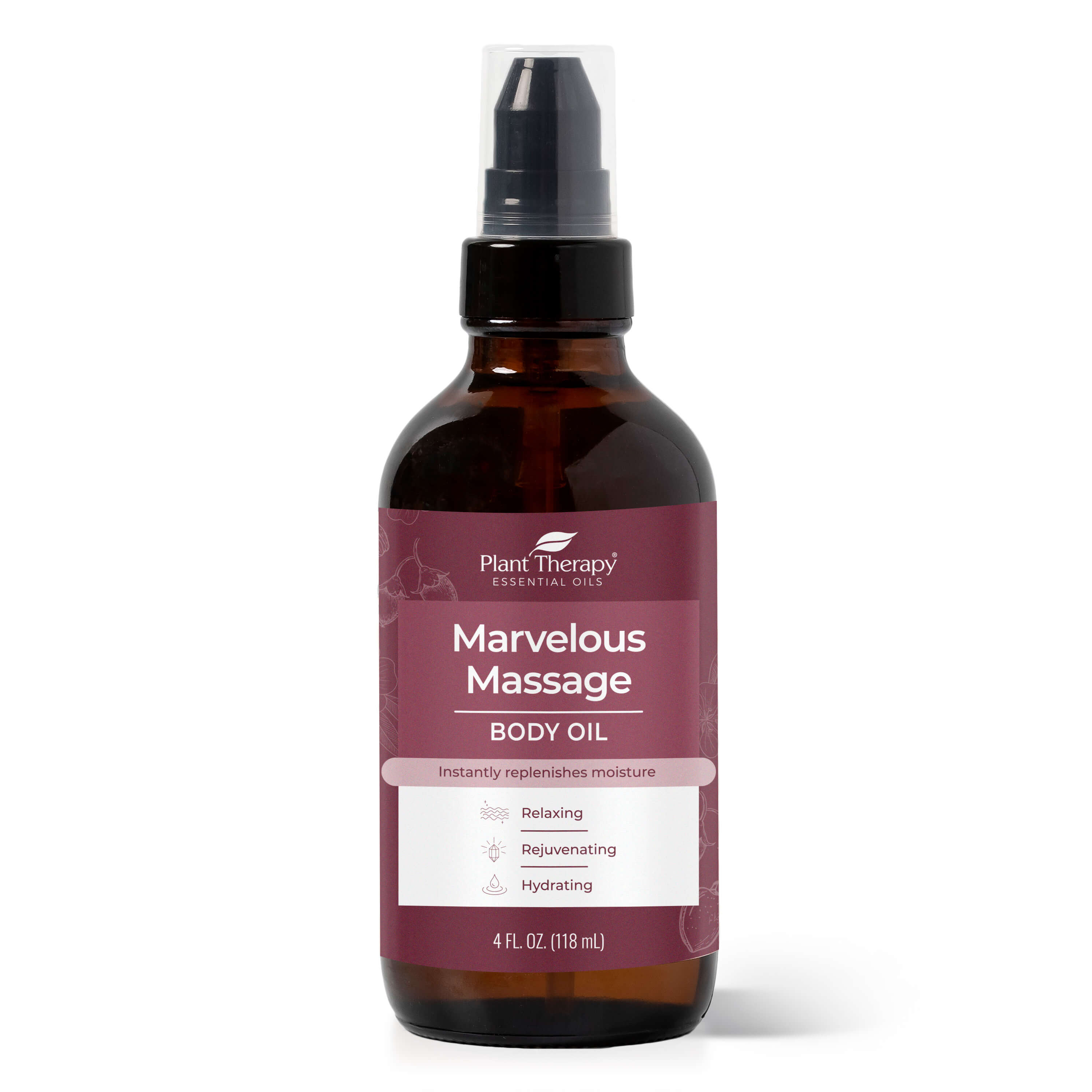 Plant Therapy Marvelous Massage Body Oil