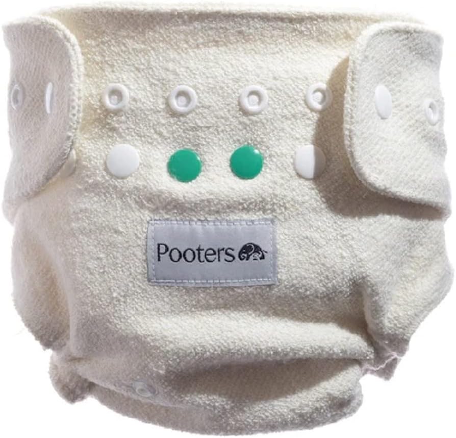 Pooters Hemp Fitted Reusable Diaper Insert