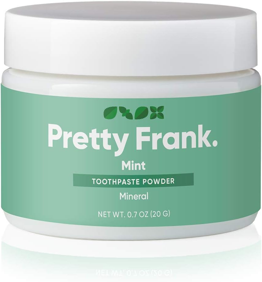 Pretty Frank Mineral Toothpaste Powder Mint