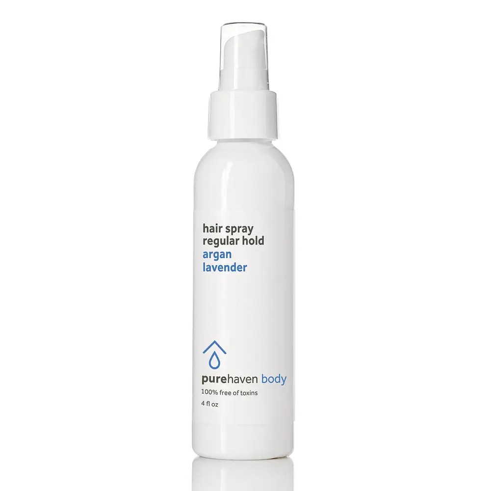 Pure Haven Hair Spray Regular Hold Argan Lavender