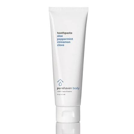 Pure Haven Toothpaste Aloe Peppermint Cinnamon Clove