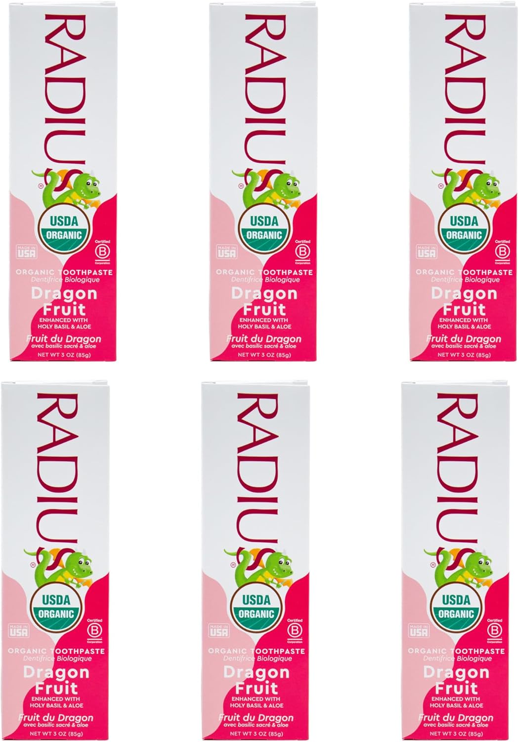 Radius Organic Dragon Fruit Enhanced with Erythritol