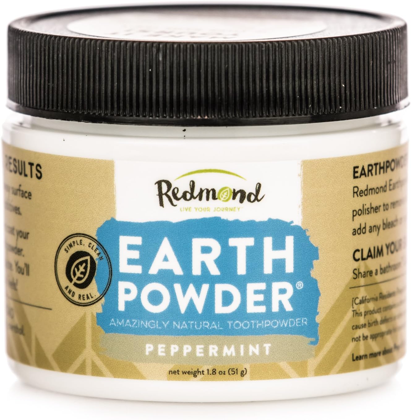 Redmond Earth Powder Peppermint