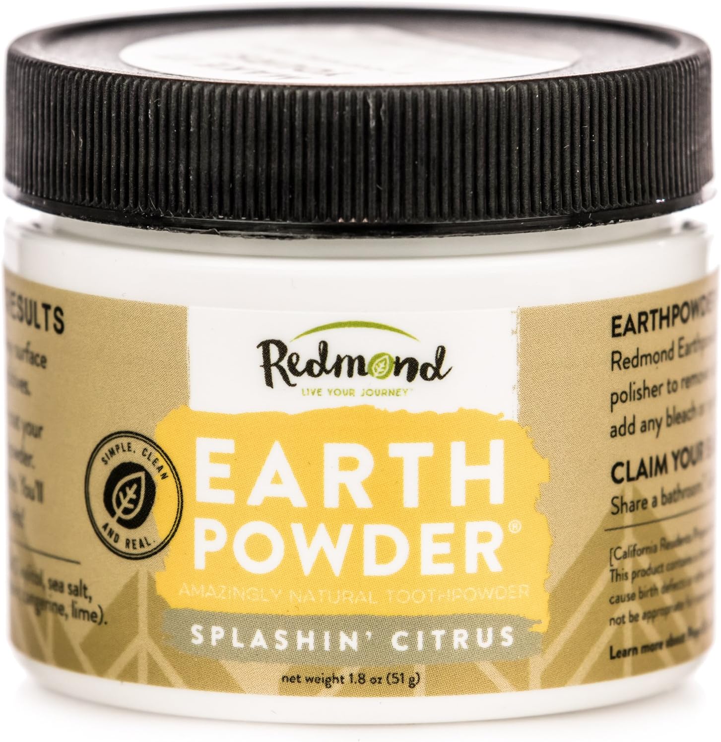Redmond Earth Powder Splashin' Citrus