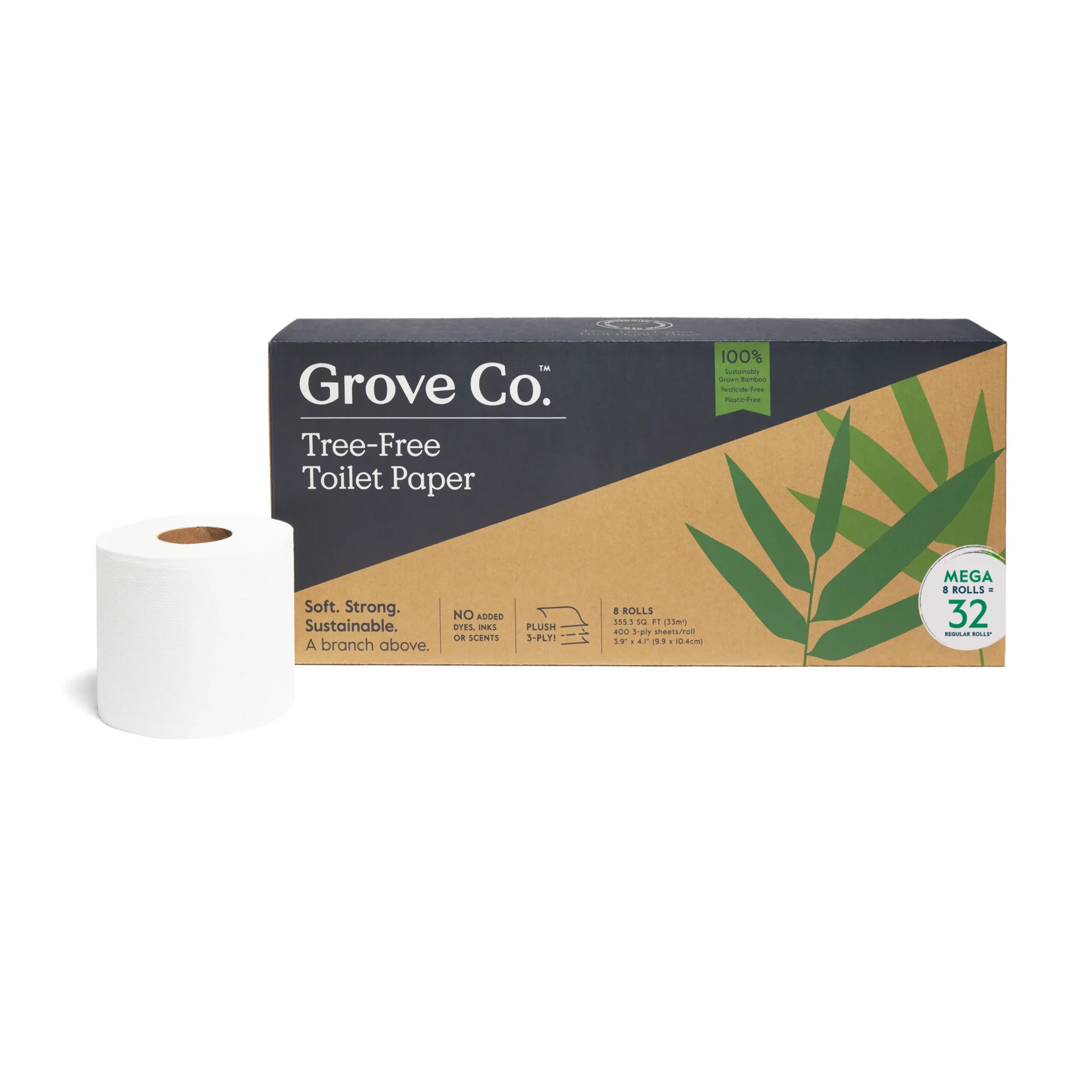 Seedling by Grove Tree-Free Toilet Paper