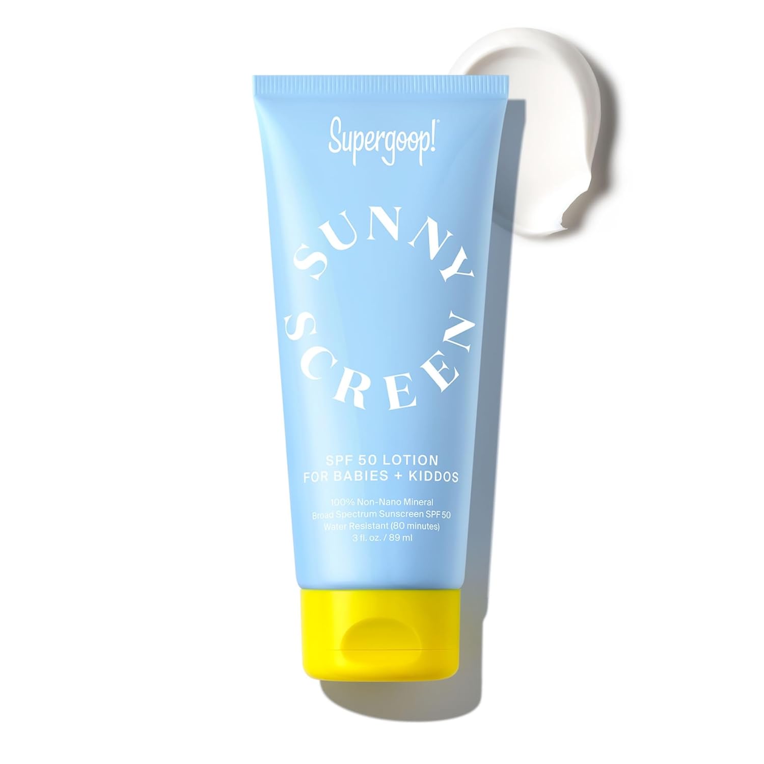Super Goop Sunny Screen Lotion for Babies & Kiddos, SPF 50