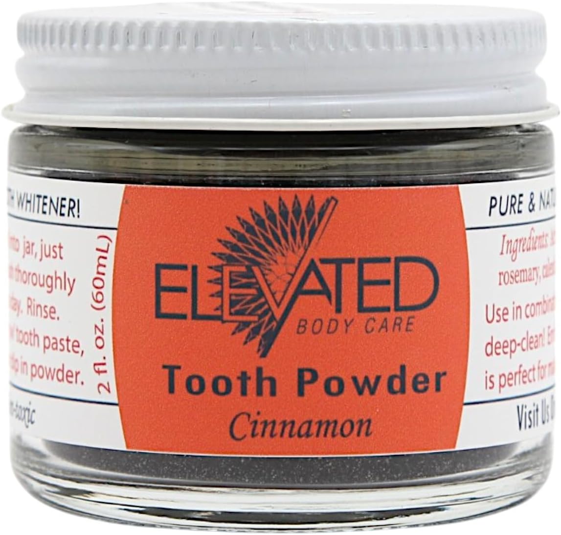 Taylor's Elevated Tooth Powder Sippin' Cinnamon