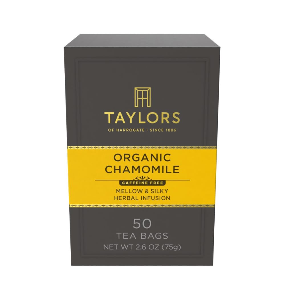 Taylors of Harrogate Organic Chamomile Caffeine-Free Herbal Infusion Tea