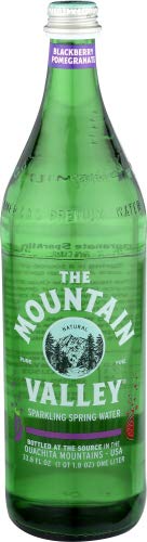 The Mountain Valley Sparkling Water Blackberry Pomegranate