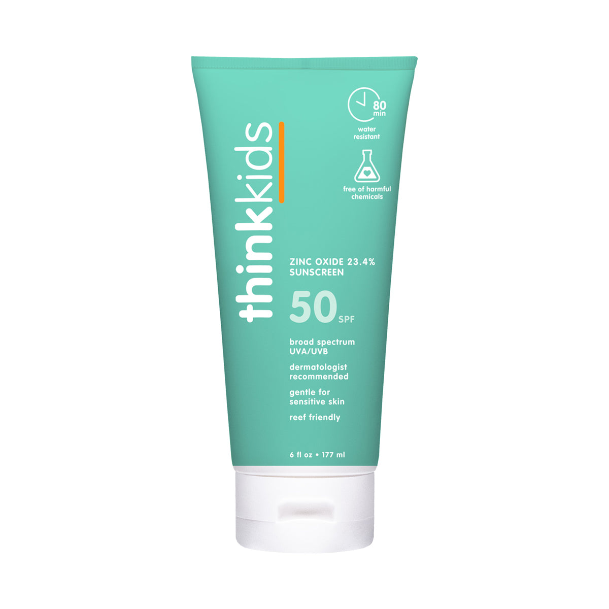 ThinkSport Kids Safe Sunscreen, SPF 50