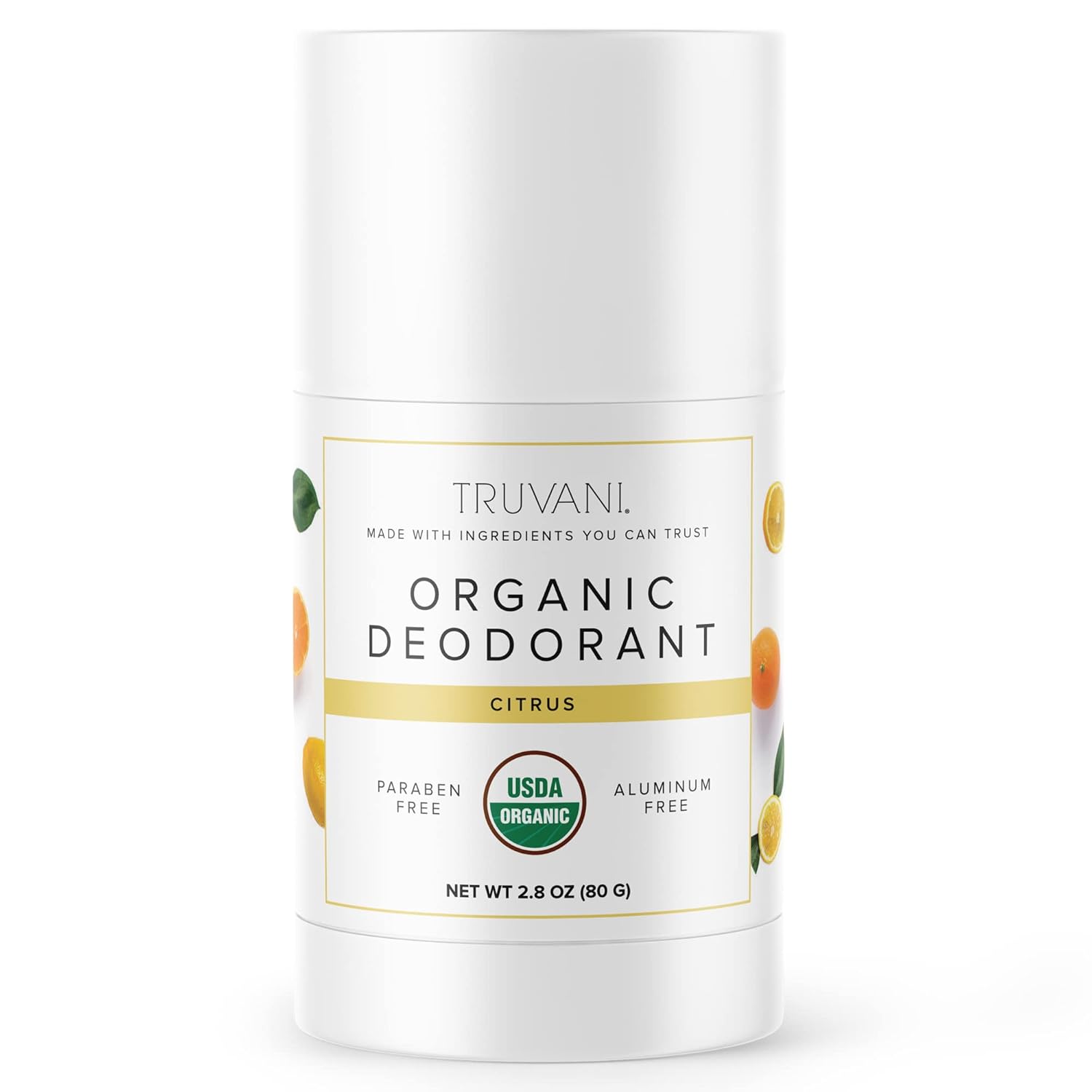Truvani Organic Deodorant Vanilla Cedarwood